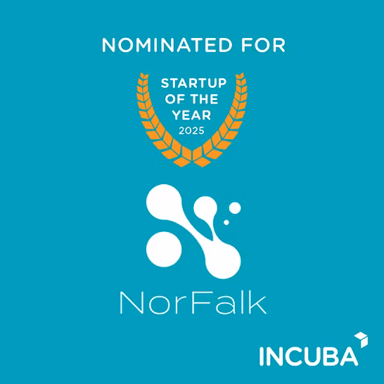 NorFalk is Nominated Startup of the Year 2025!